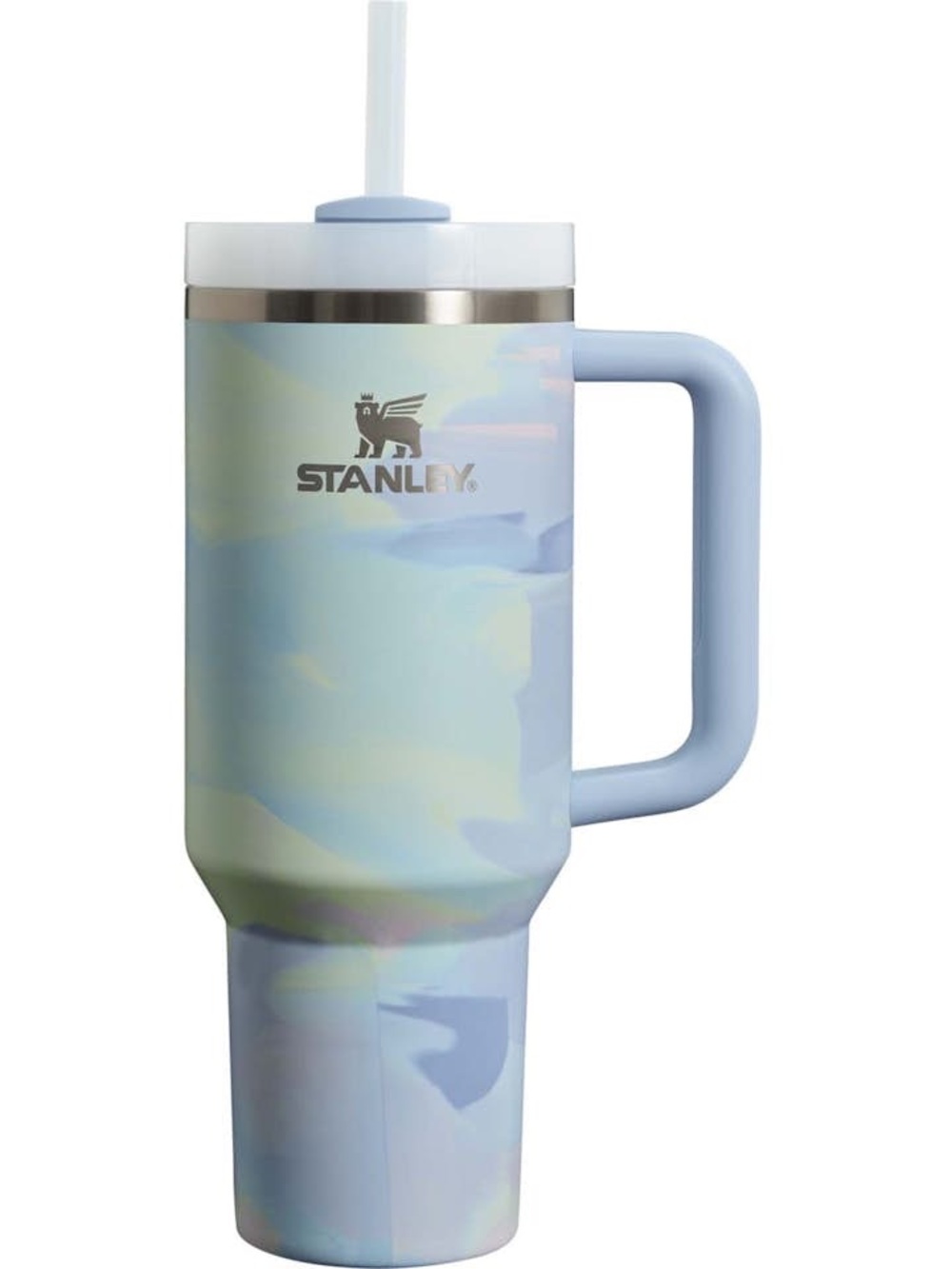 Stanley 40oz flowstate quencher blue pastel water bottle target rare straw